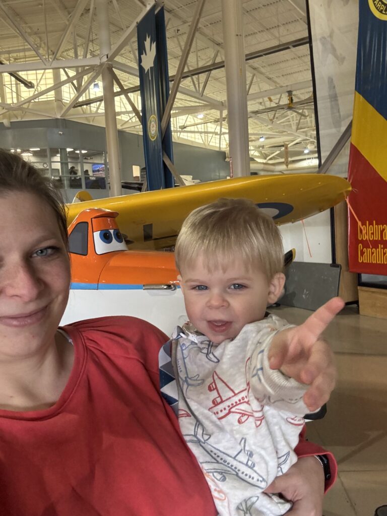 Mom and son